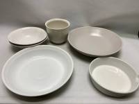 Набор посуды, тарелки и салатники, 6 предметов