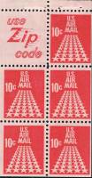 Лист марок США 1968 год "50Star ВПП", Гашеный
