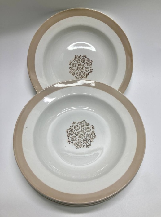 Тарелки суповые, ЗИК Конаково, 5 шт