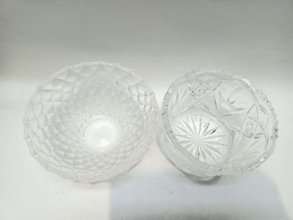 2 салатника, хрусталь, СССР (сост. на фото)