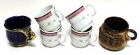 Набор чашек для кофе, 6 шт., СССР (сост. на фото)