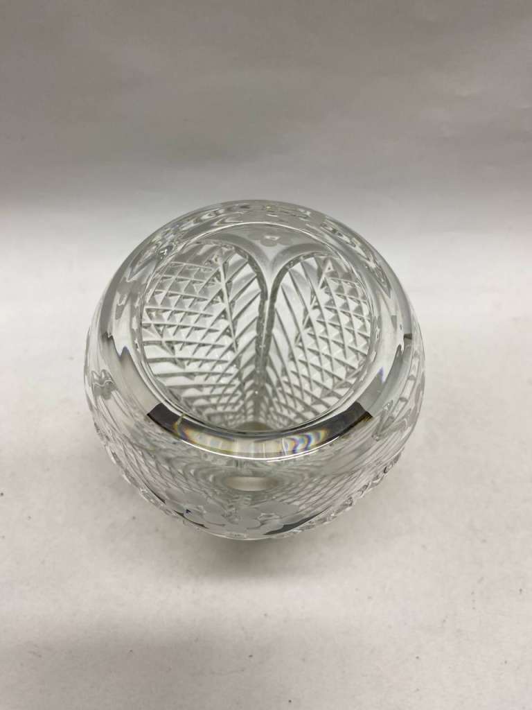 Ваза кубок хрусталь ЛЗХС 21,5 см