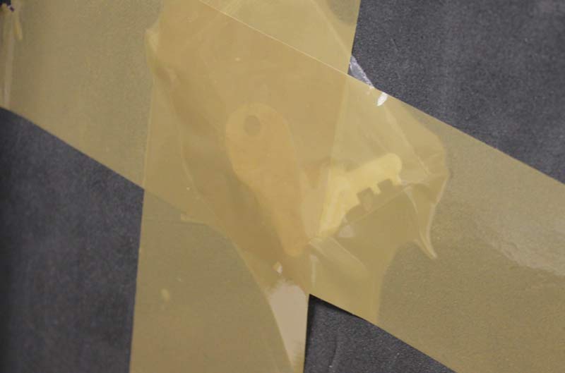 Кейс металлический для переноски вещей/документов, 34х29 см (состояние на фото)