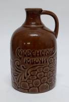 Кувшинчик глиняный "Словенские ключи", 0,5 л., высота 15 см. (Сост . на фото)