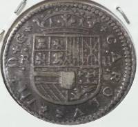 (№1707kmpt5) Монета Испания 1707 год 2 Reales