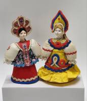 Куклы сувенирные 2 шт Русские красавицы Потешный промысел