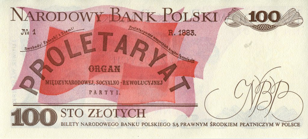 (1988) Банкнота Польша 1988 год 100 злотых &quot;Людвиг Варинский&quot;   XF