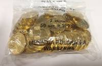 259 50 монет по 2 злотых Банковский мешок монет Польша 2014 год Канонизация Папы Иоанна Павла II   U