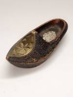 Пепельница Башмачок туфелька металл