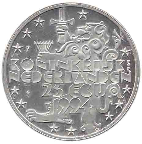 () Монета Нидерланды (Голландия) 1994 год   ""     XF