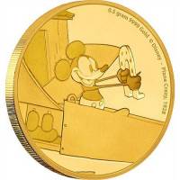 () Монета Остров Ниуэ 2016 год 250  ""   Биметалл (Платина - Золото)  AU