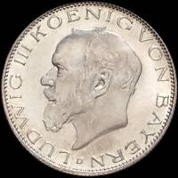 () Монета Германия (Империя) 1914 год 2  ""   Биметалл (Серебро - Ниобиум)  UNC