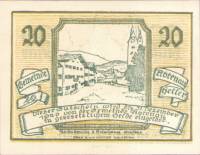 (№1920) Банкнота Австрия 1920 год "20 Heller"