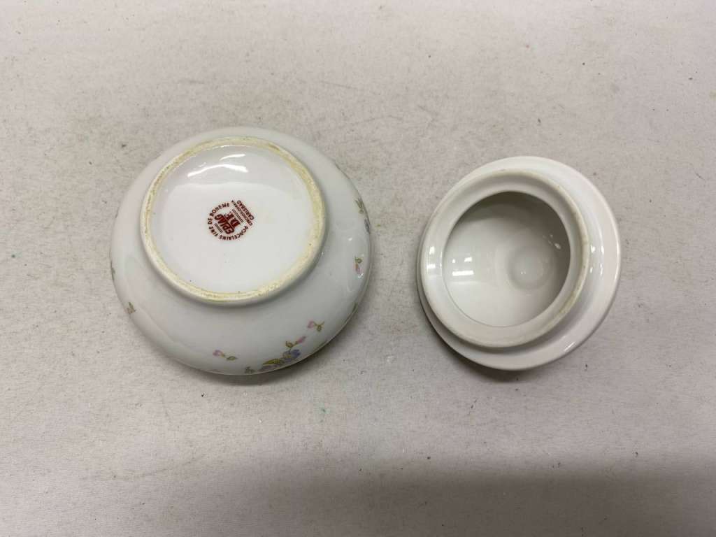 Сахарница Богемия Чехословакия