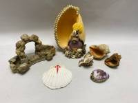 Декор для аквариума и для интерьера из ракушек