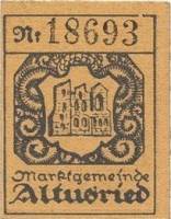(№1920) Банкнота Германия 1920 год "1 Pfennig"