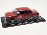 Авто легенды СССР модель ВАЗ 2105 Жигули в коробке-блистере без журнала