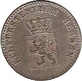 () Монета Германия (Империя) 1842 год 2  ""   Биметалл (Серебро - Ниобиум)  UNC
