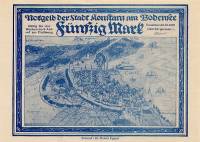 (№1922) Банкнота Германия 1922 год "50 Mark"