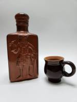 Штоф керамика Петр Екатерина и кружка