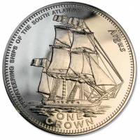 () Монета Тристан да Кунья 2006 год 1 крона ""   PROOF