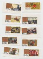 (1967-092-101) Серия Набор марок (10 шт) СССР    50 героических лет III O