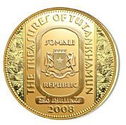 () Монета Сомали 2008 год 250 шиллингов ""  Серебро, покрытое Золотом  PROOF