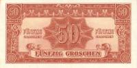 (№1944P-102a) Банкнота Австрия 1944 год "50 Groschen"