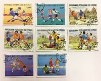 --  Набор марок Конго 8 шт.  Гашёные , III Θ