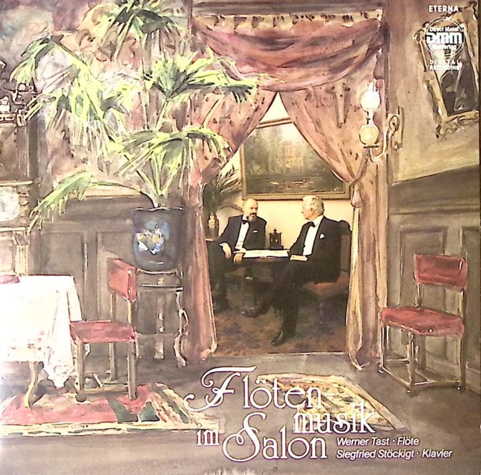 Пластинка виниловая Werner Tast Siegfried Sockigt Flotenmusic im salon ETERNA 300 мм. Near mint