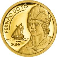 () Монета Экваториальная Гвинея 2014 год 1000 франков КФА ""   PROOF