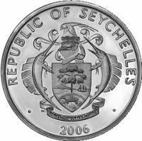 () Монета Сейшельские острова 2006 год 25  ""   Биметалл (Серебро - Ниобиум)  UNC