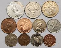 Набор монет Фолклендские Острова 11 штук