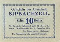 (№1920) Банкнота Австрия 1920 год "10 Heller"