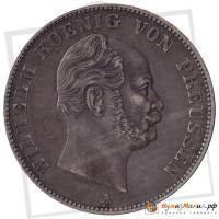 () Монета Германия (Пруссия) 1862 год   ""     XF