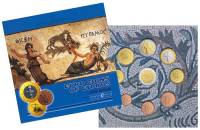 (2009, 9 монет) Набор монет Кипр 2009 год "Мозаики Пафоса"   Буклет