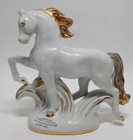 Фарфоровая статуэтка "Лошадь", 21*22 см., ЛФЗ, СССР (сост. на фото)