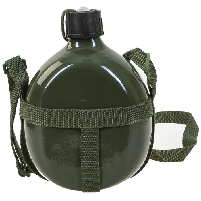 Фляжка Россия "Армейская алюминиевая 1 литр" Новая