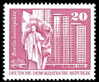 (1973-006) Марка Германия (ГДР) "В. Ленин"    Памятники ГДР II Θ