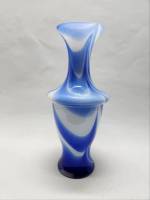 Ваза трехслойная голубая ЛЗХС