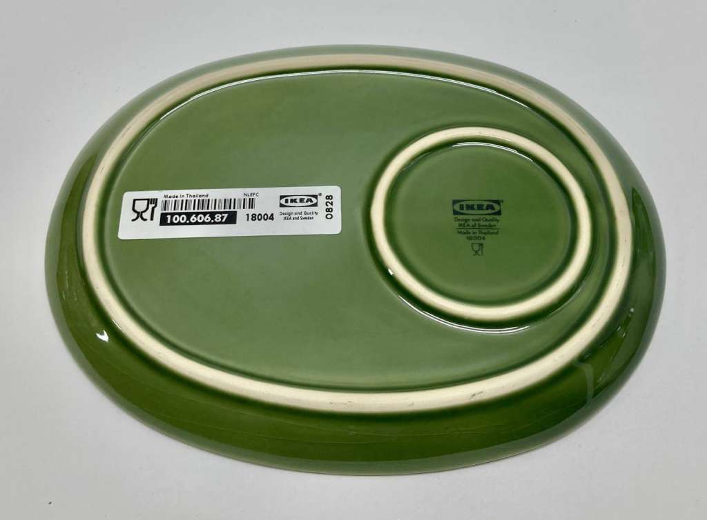 Блюдо зелёное ИКЕА