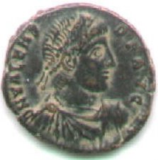 (№ (Отель Gloria Romanorvm) ) Монета Римская империя 1970 год 1 Centenionalis (Отель Gloria Romanorv
