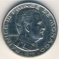 (№1960km140) Монета Монако 1960 год 1 Franc