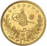 (№1885km733) Монета Турция 1885 год 500 Kuruş