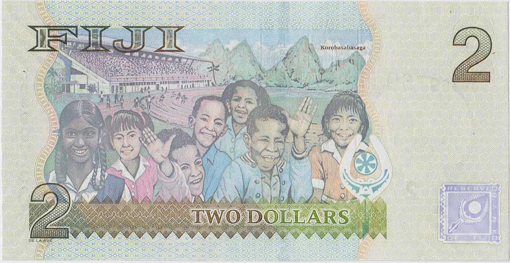 () Банкнота Фиджи 2007 год 2  &quot;&quot;   UNC