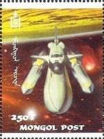 (1998-)Жетон Монголия ""  Стандартный выпуск  John Glenn#039;s Return to Space III O