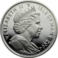 () Монета Остров Мэн 2004 год 1 крона ""   AU