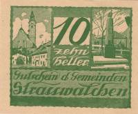 (№1920) Банкнота Австрия 1920 год "10 Heller"