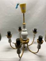 Люстра потолочная на 5 ламп, без плафонов