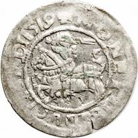 (№1518) Монета Литва 1518 год frac12; Groat